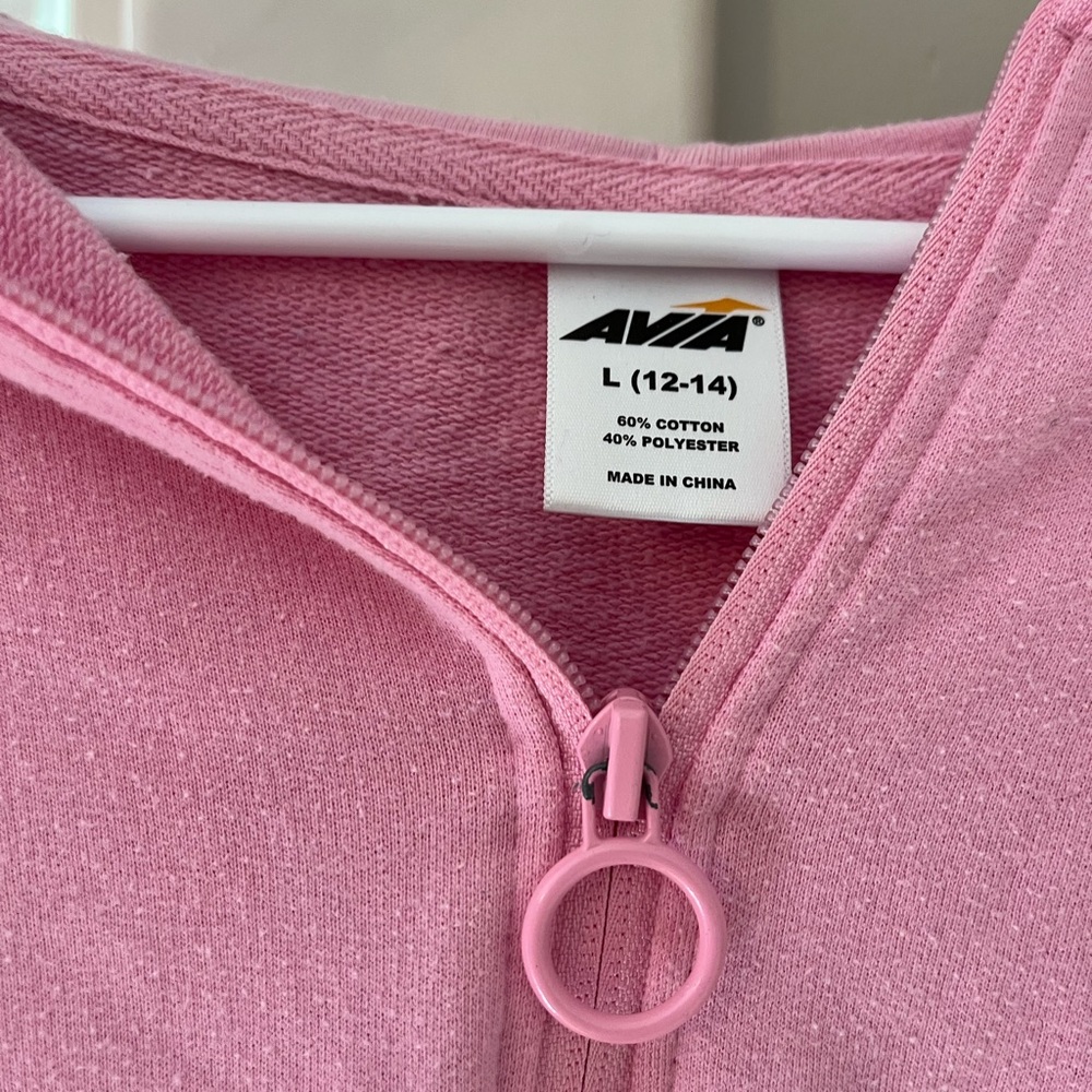 Avia Light Pink Zip-Up Jacket - Picture 2 of 3